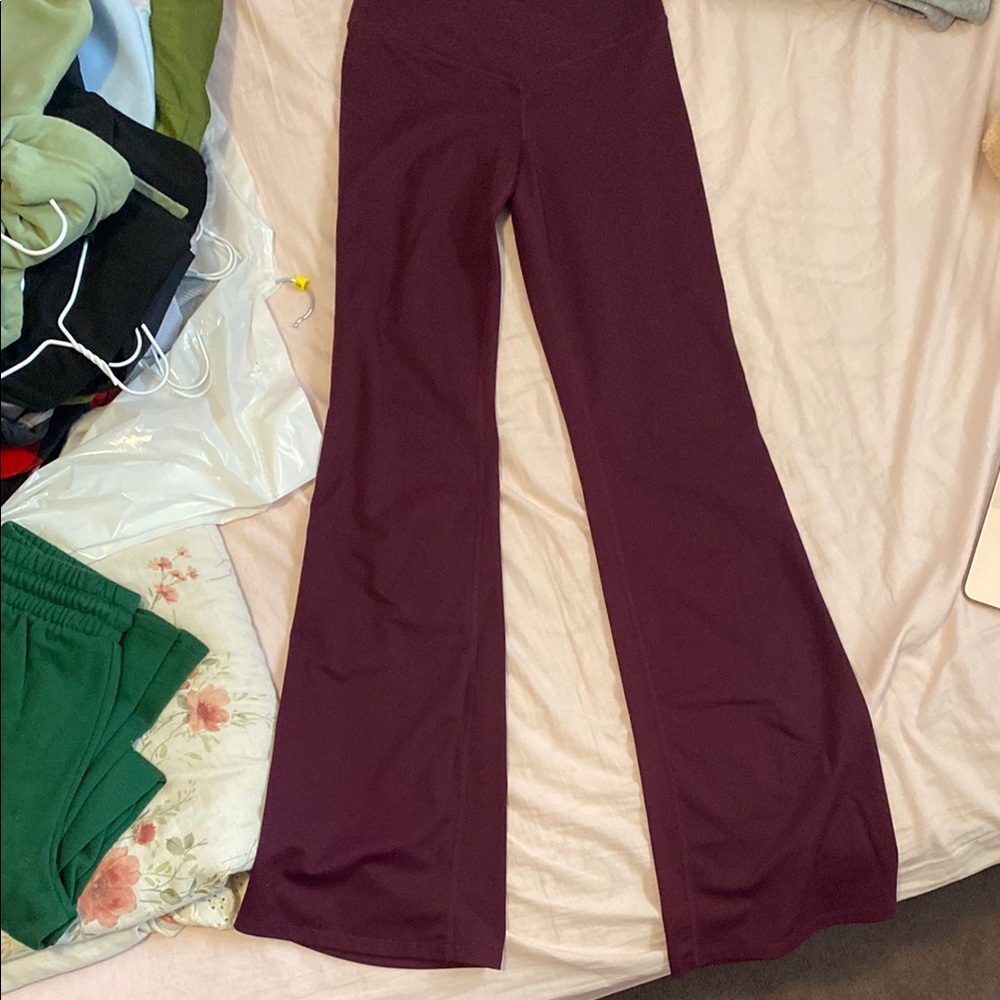 Garage Purple Boot Cut Flare Pants
